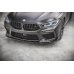 Накладка сплиттер на передний бампер на BMW M8 F93 Gran Coupe